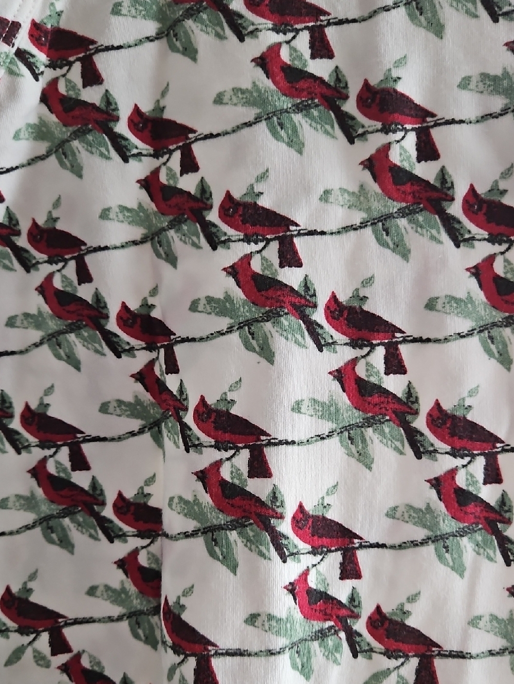 Kate Quinn Cotton Cardinal Print One Piece Romper 18-24 Months - Picture 2 of 4